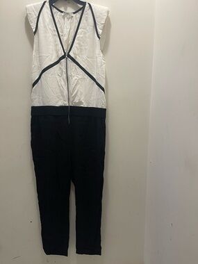 IRO Crepe Sleeveless Jumpsuit with Front Zip